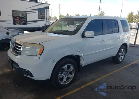 2014 Honda Pilot Ex-L z USA, uszkodzony, nr VIN 5FNYF3H52EB002134